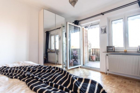 Ferienhaus Frieda - mit Balkon, Garten und Terrasse